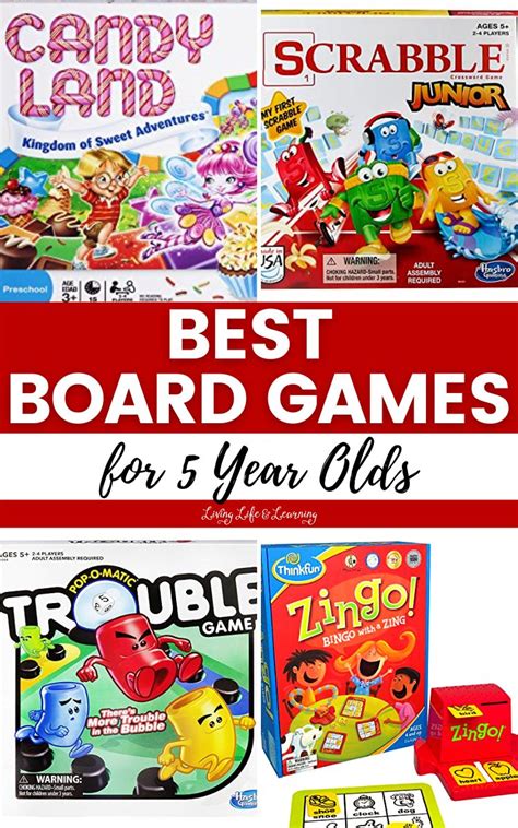 best board games for 5 and 6 year olds|100 Best Board Games for Kids and Family Game Night.